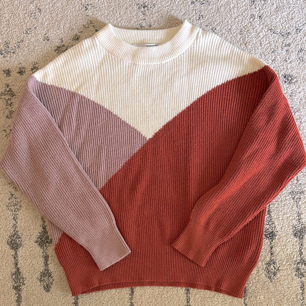 Colorblock Sweater
